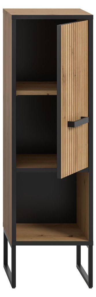 xonox.home Standschrank Bagno Artisan Oak Nachbildung/ Artisan Oak Nachbildung B/H/T: 30x101x32 cm