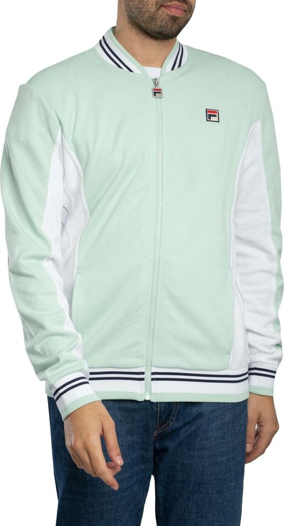 Fila Settanta Baseball Track Jacke, Grün 4XL