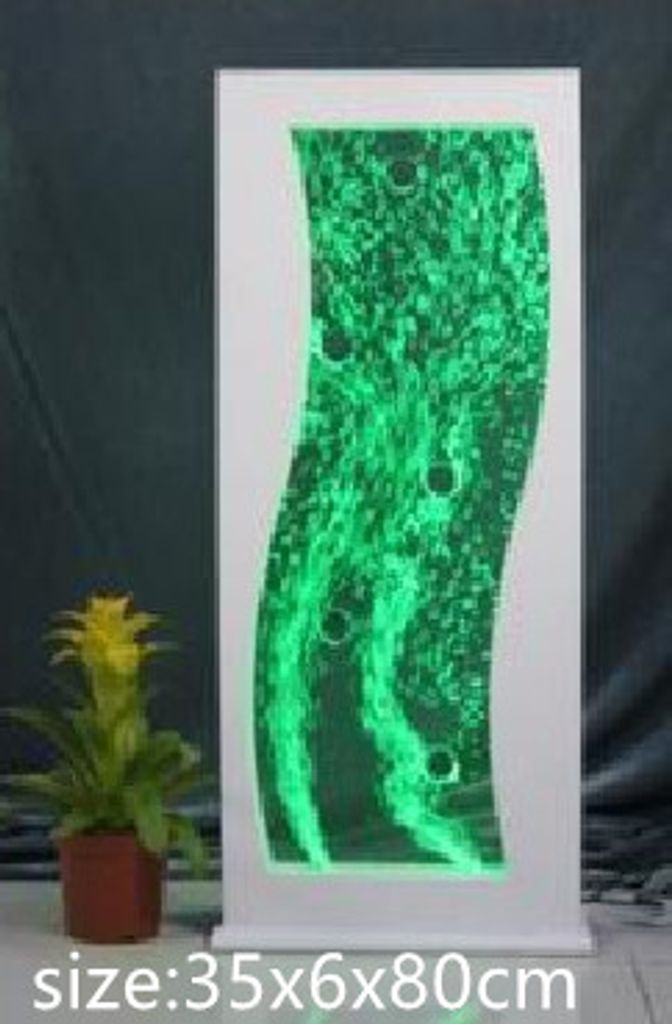 Wassersäule wasserwand Wasserfall Led Trennwand Luxus Design Einrichtung Metall