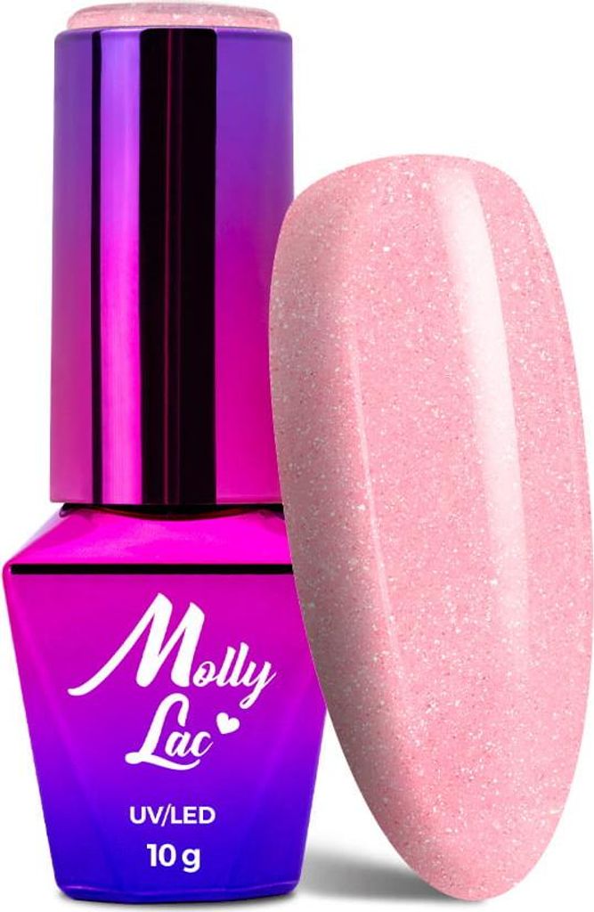 MollyLac Wedding Yes, I Do Delicate Princess Hybrid-Nagellack, 10 g, Nr. 24