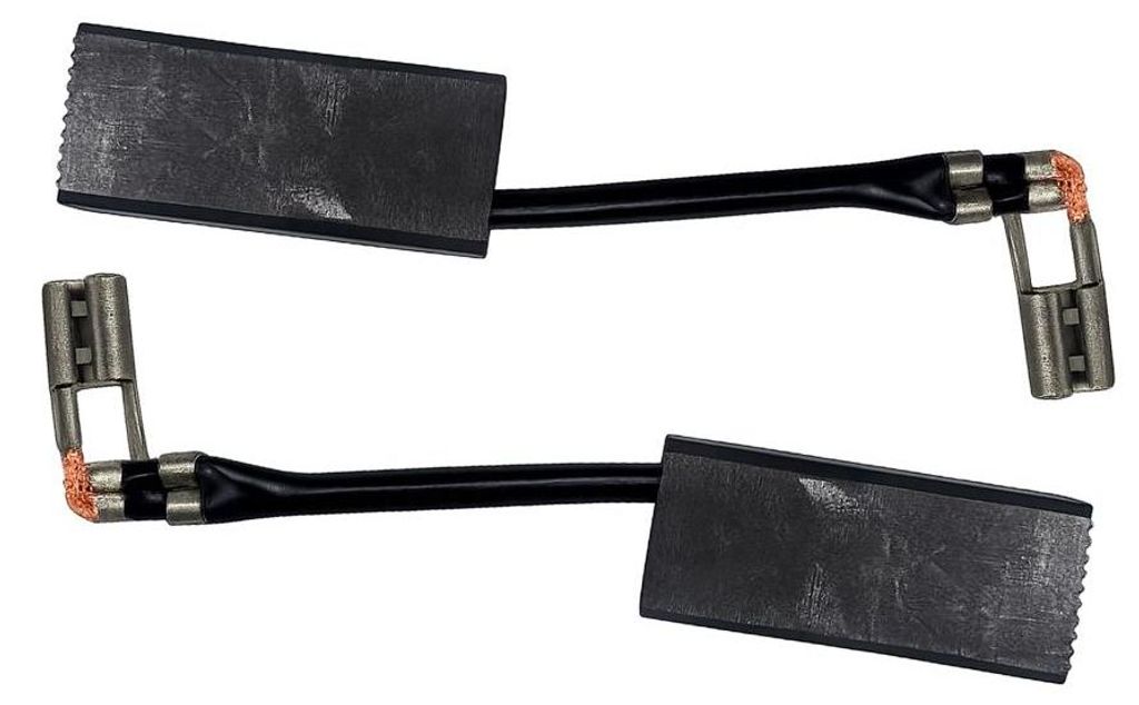 2x Kohlebürsten für Dewalt DW616, DW616D, DW616K, DW616M Typ 1 Vertikalfräse