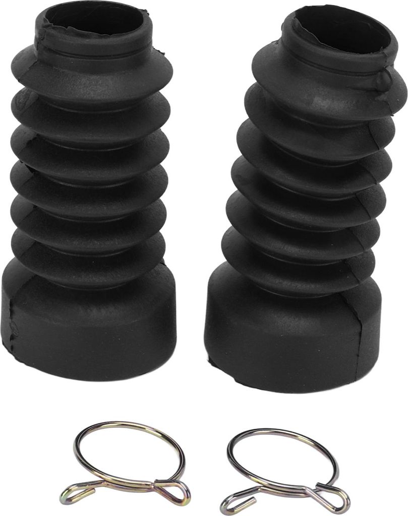 2pcs Motorrad -Front -Stoßdämpfer -Staubabdeckung Gummi Ersatz für DIO 18/27/8/34/35Black