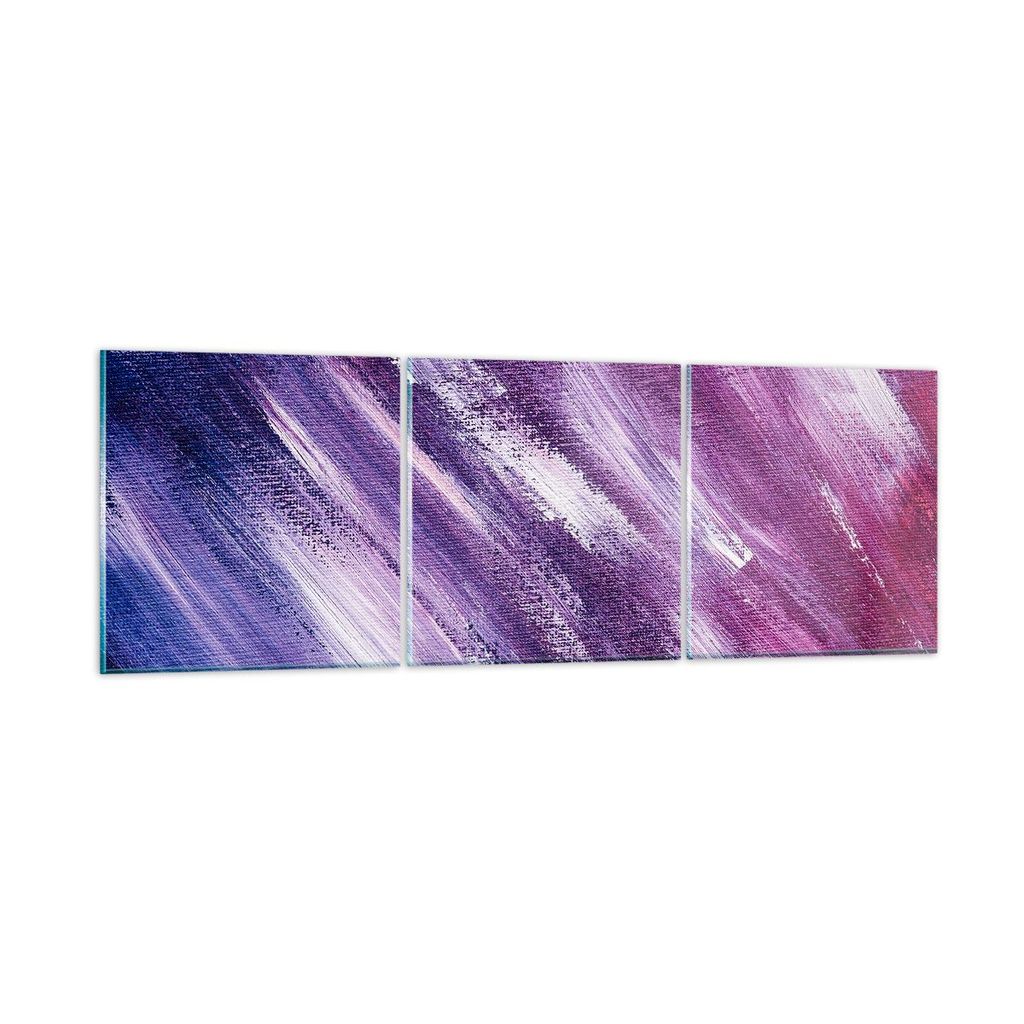 Bilder auf glas - Abstraktion modern - 90x30cm - Glasbilder - Wandbilder - Kunstdruck - zum Aufhängen bereit - Wanddekoration aus Glas - Glas Bild...
