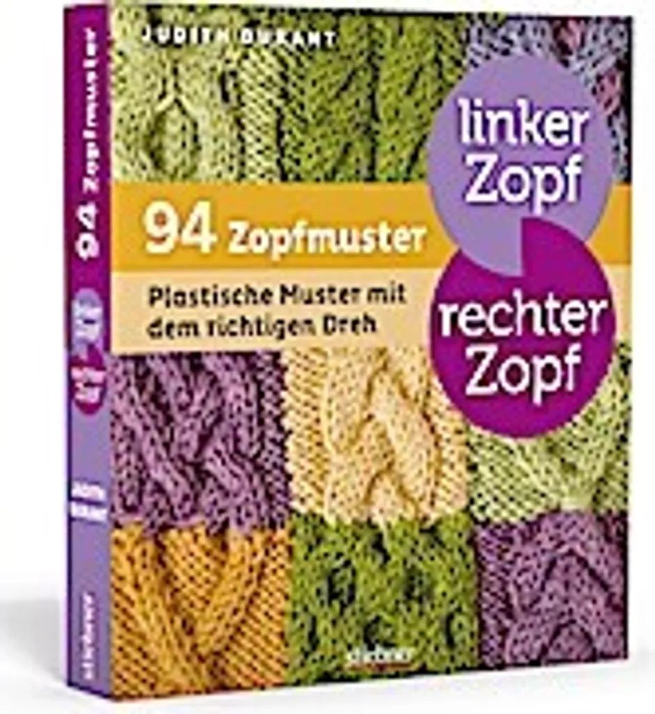 Livre de Tricot pour Apprendre les Torsades et Points Complexes