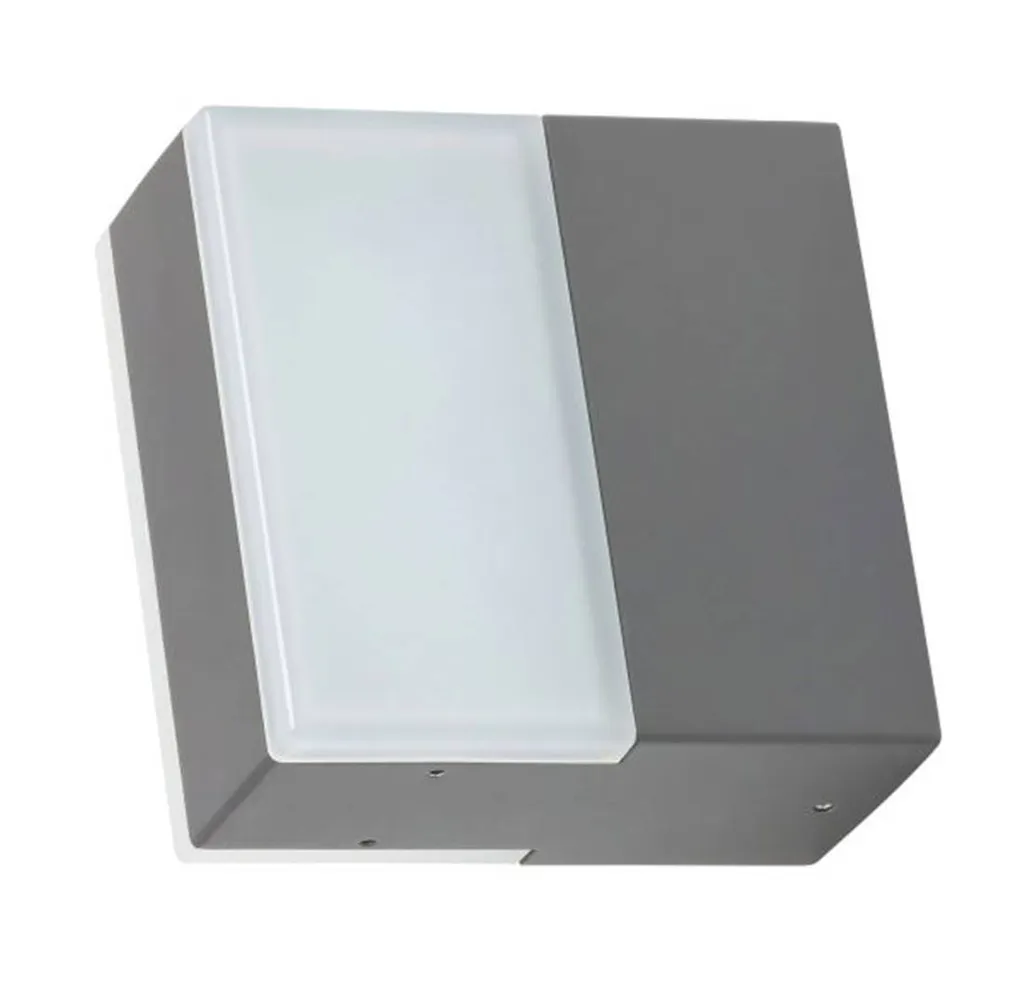Lampe murale LED Bona 2x 4,5W anthracite Rabalux - Éclairage IP44 solide - 2