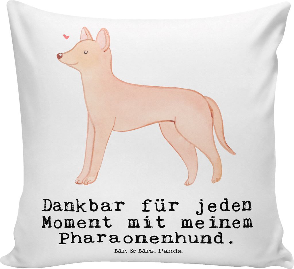 Mr. & Mrs. Panda Kuschel Kissen Pharaonenhund Moment - Weiß Produktbild 