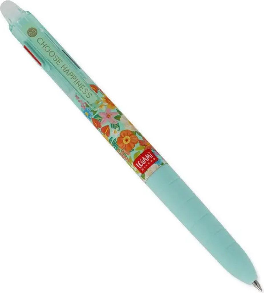 Legami 3-Colour Gel Pen Flowers 0 0 STK