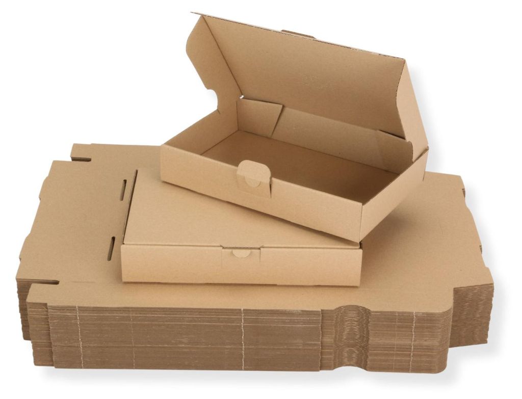 Maxibriefkarton DIN A5 - 240 x 160 x 45 mm, braun 50 Stück Produktbild 