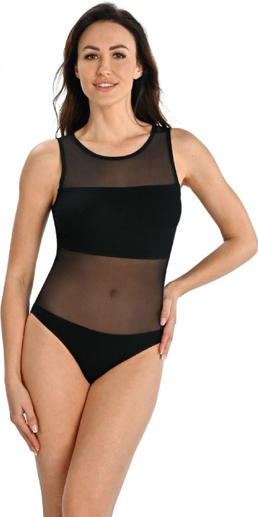 Teyli Damenbody mit breiteren Trägern Clara Female 2436 schwarz XXL