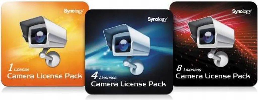 Licence supplémentaire pour caméra IP Synology Surveillance Station Pack x1