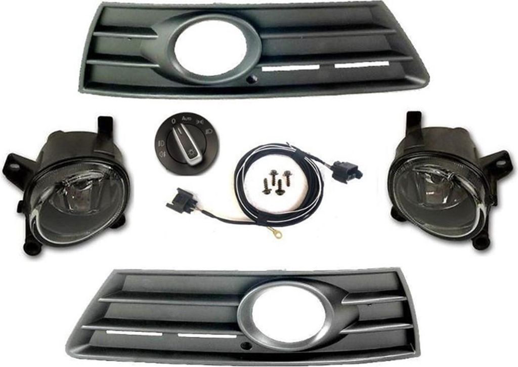 Nebelscheinwerfer Nachrüstung NSW Set Kit Komplettset passend für Passat CC -12