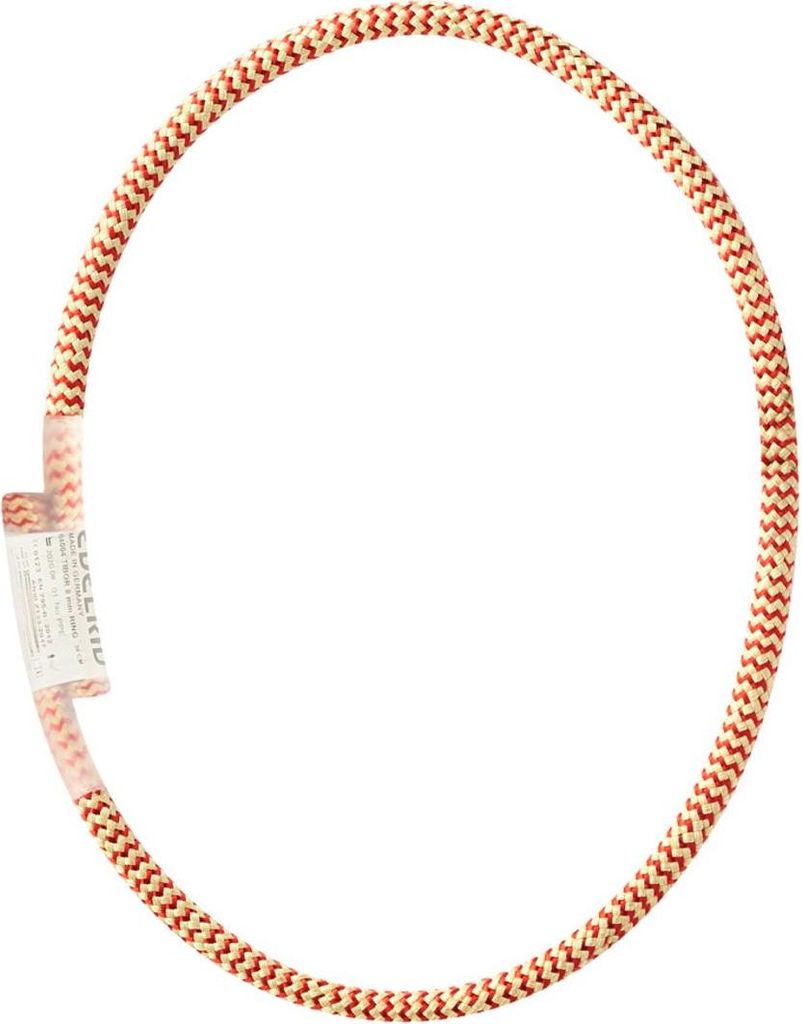 Edelrid Tibor 8mm Loop - schlankes Klemmknotenseil / Rundschlinge, Farbe:200 red, Größe:60cm