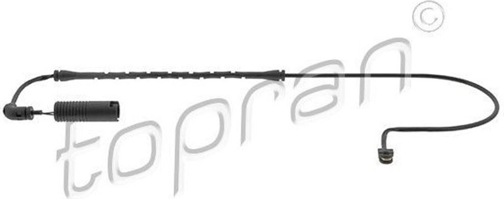 TOPRAN Bremsverschleißsensor Verschleißanzeige 500 668 Vorne für BMW 3 Coupe (E46) 732mm