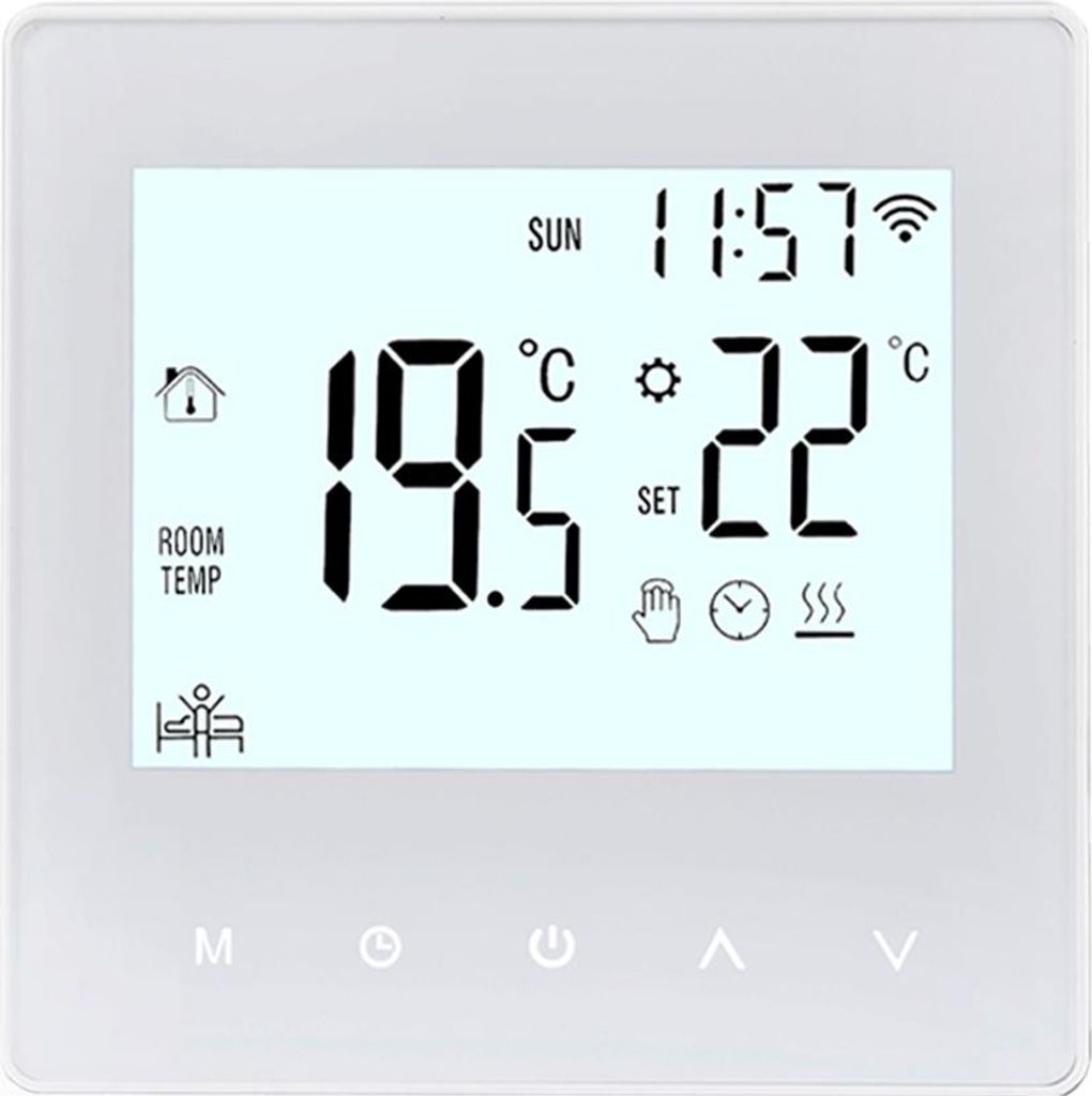 Smart Tuya WiFi Thermostat 3A Digital Programmable LCD Display Fußbodenheizung Temperatur Controller Digital Intelligent Wall Thermostat für