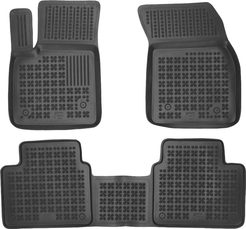 REZAW PLAST Fußmatten Set Gummi für FORD Focus Mk4 Turnier (HP) Vorne+Hinten