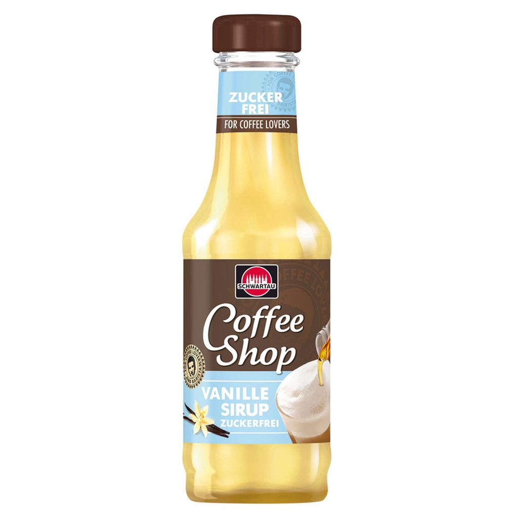Schwartau Coffee Shop kávový sirup s vanilkovou príchuťou Obrázok produktu 