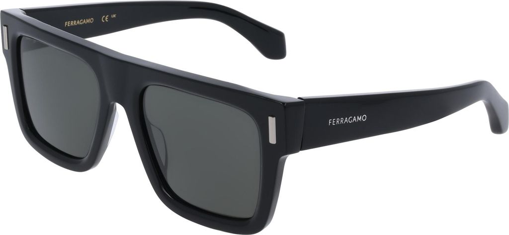 Ferragamo SF2063SE Black 53/19/145 Herren Sonnenbrillen