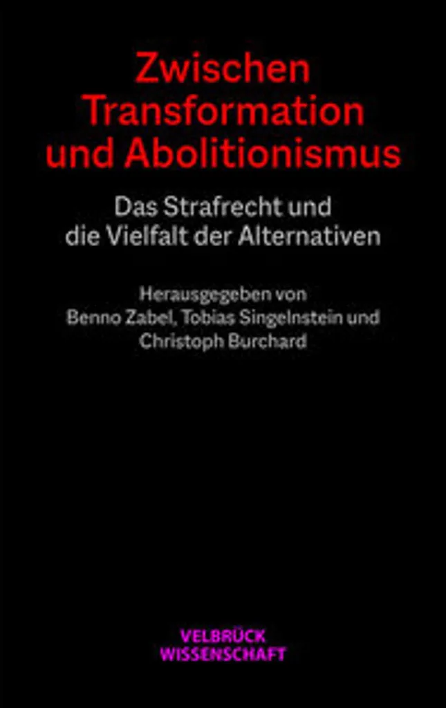 Livre Sociologie Zwischen Transformation und Abolitionismus Allemand