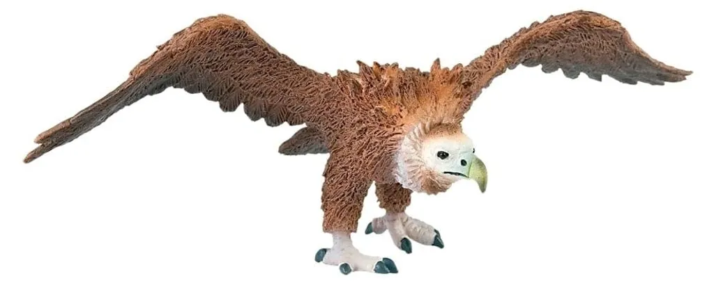 Figurine Vautour pour Diorama et Jeu Éducatif - Bullyland 69382 16 cm