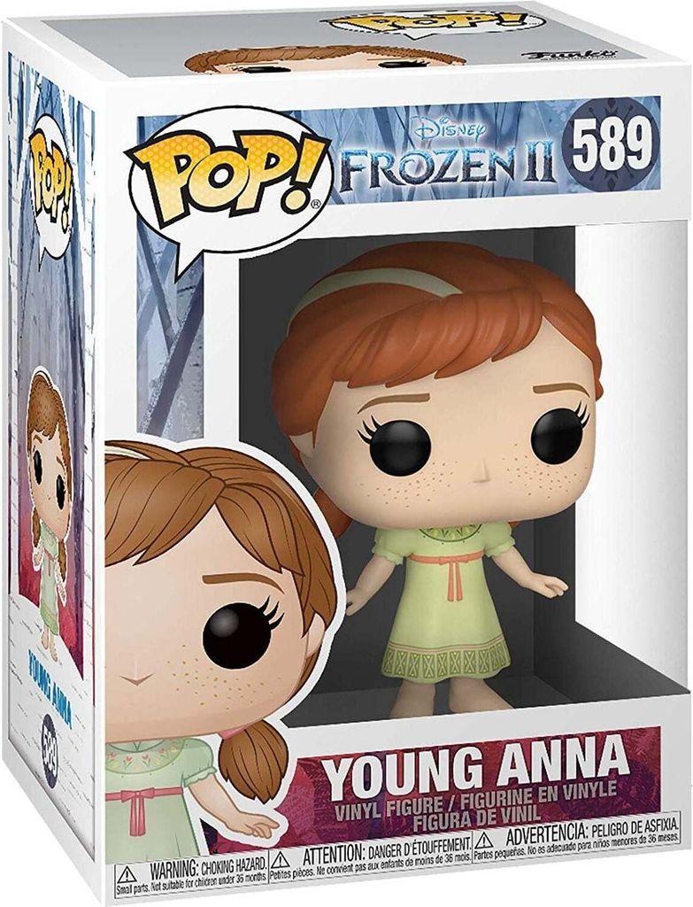 Frozen II 2 - Young Anna 589 - Funko Pop! - Vinyl Figur Produktbild 