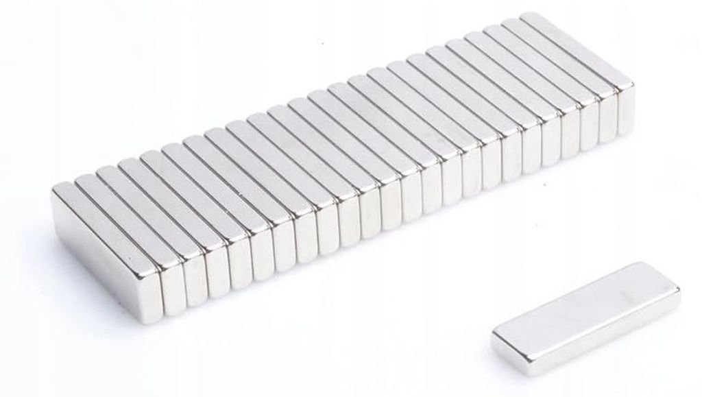 Top Magnesy - 50 Stück Neodym Magnete 15x5x2 mm N38 - extra starke Haftmagnete für Montage, Werkstatt & Industrie