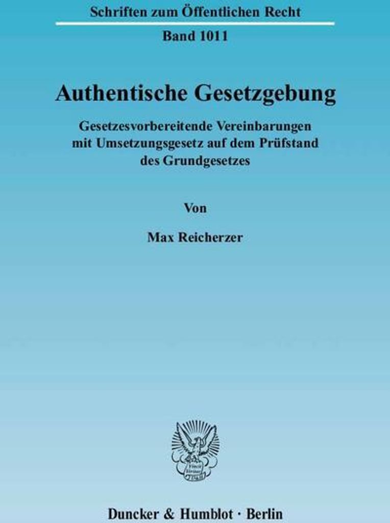 Authentische Gesetzgebung