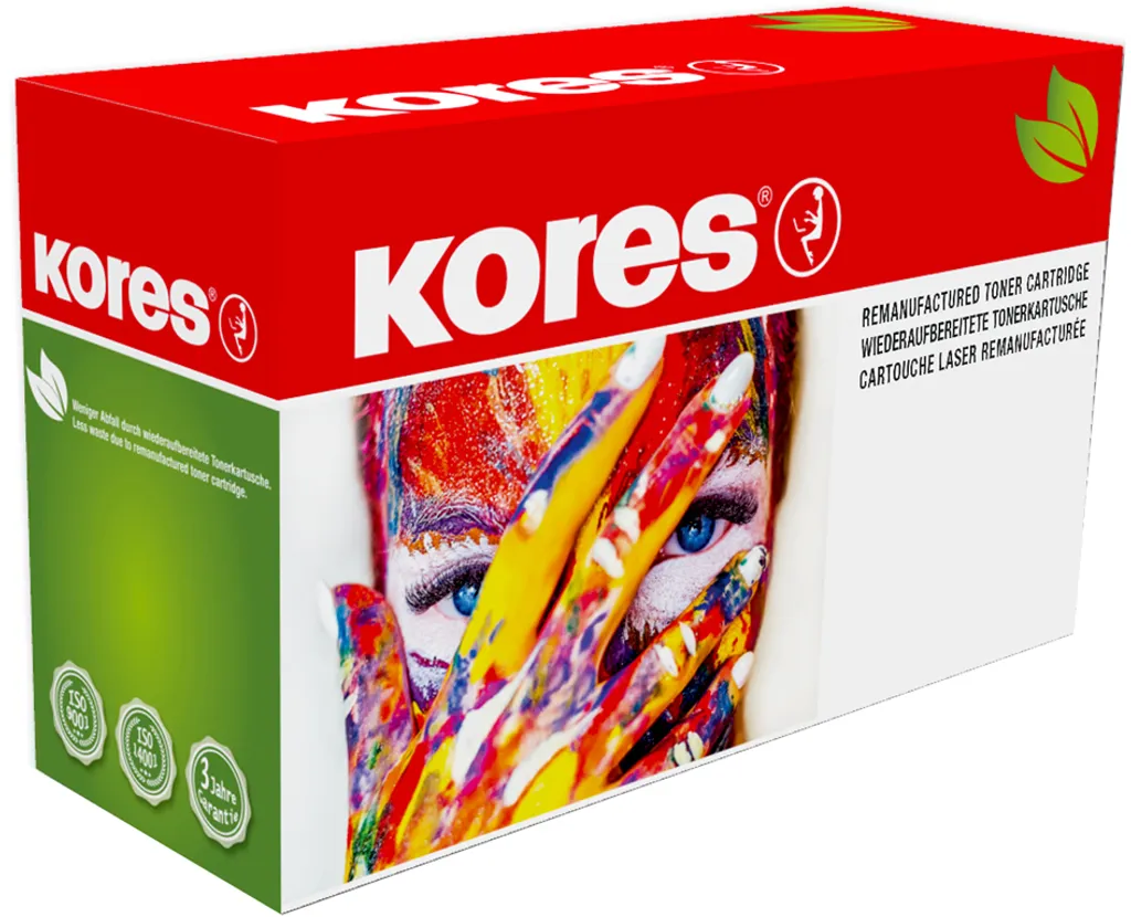 Il toner Kores G2892RBS sostituisce KYOCERA/mita TK-580K nero