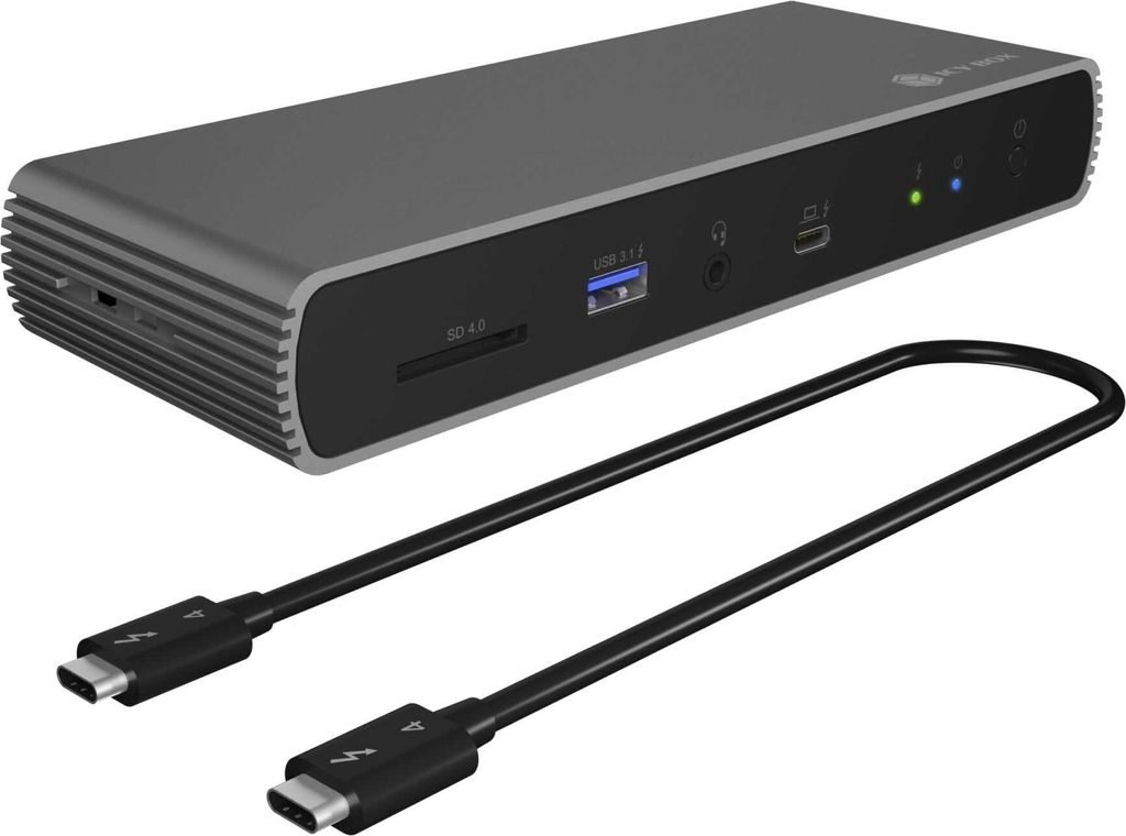 ICY BOX IB-DK8801-TB4 Thunderbolt 4 Docking Station