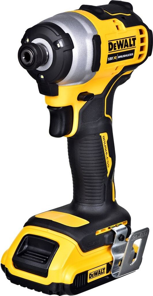 DeWALT DCF809D2T, Rázový skrutkovač, Rukoväť, 1/4", Čierna, Obrázok produktu 