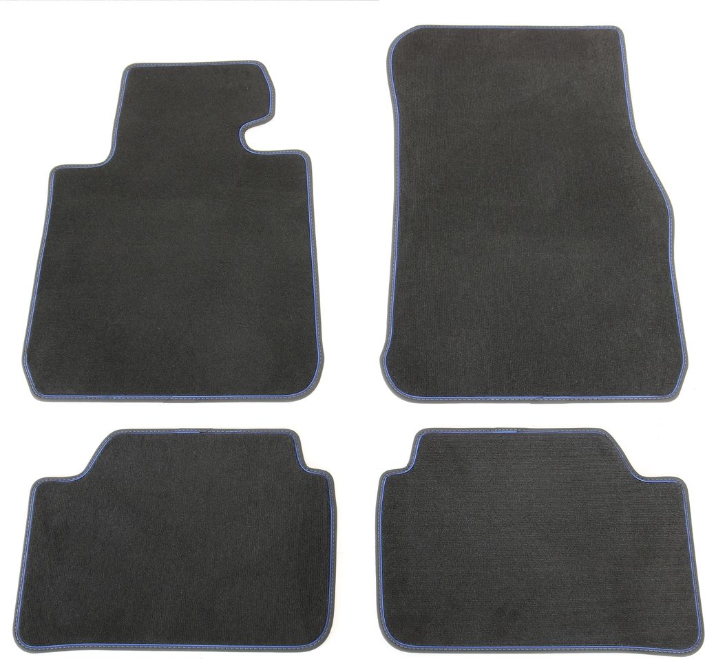 AD Tuning Premium Velour Fußmatten Set für 1er BMW F20, Bj. 9/2011-