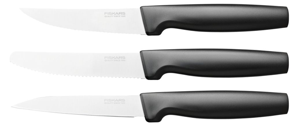 Fiskars Functional Form Set di tre coltelli piccoli FISKARS Immagine del prodotto 