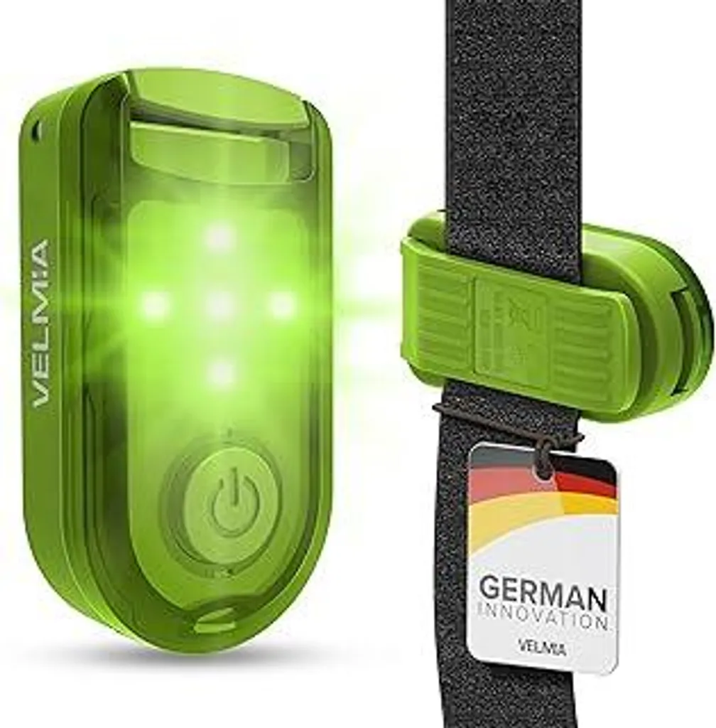 Set 2 Riflettori LED VELMIA | Supporto Anti-rottura e Chiusura Velcro