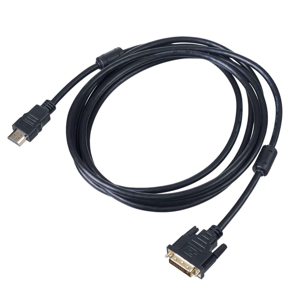 AKYGA AK-AV-13 - HDMI auf DVI Adapterkabel (24+1 Pins, 3 m)