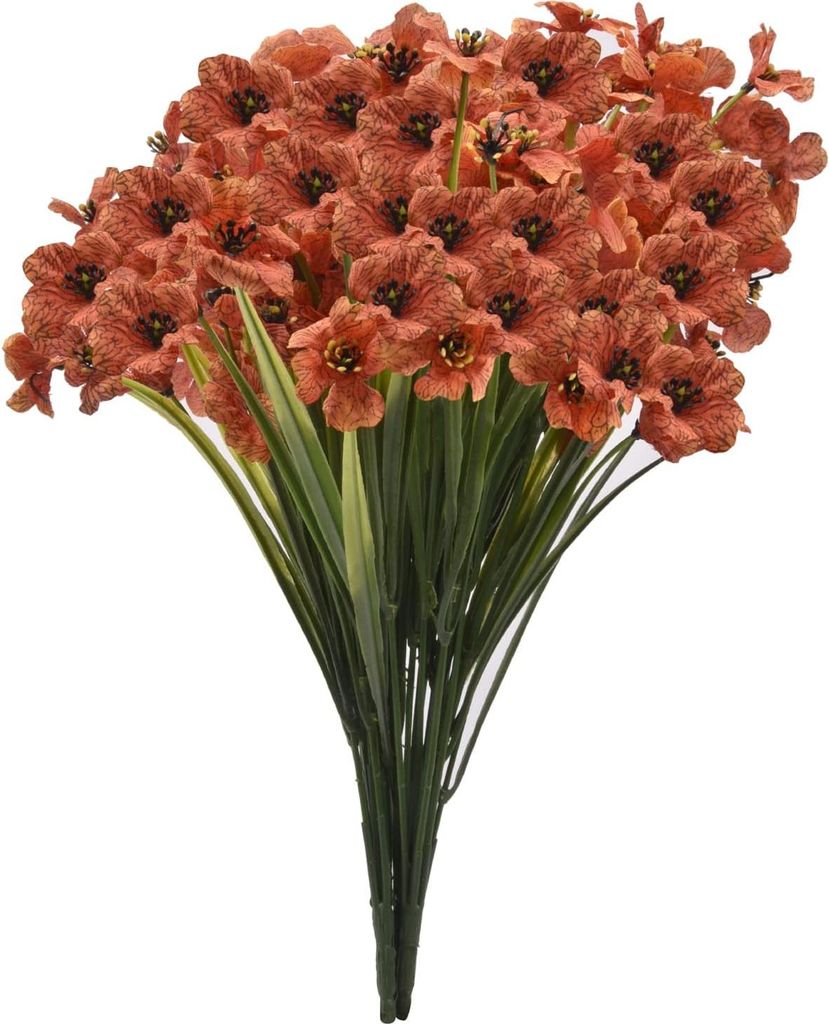 Künstliche dekorative Blumen rot Blumenstrauß Dekoration