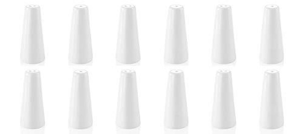 Salz- und Pfefferstreuer Porzellan Set je 6 Stück Produktbild 