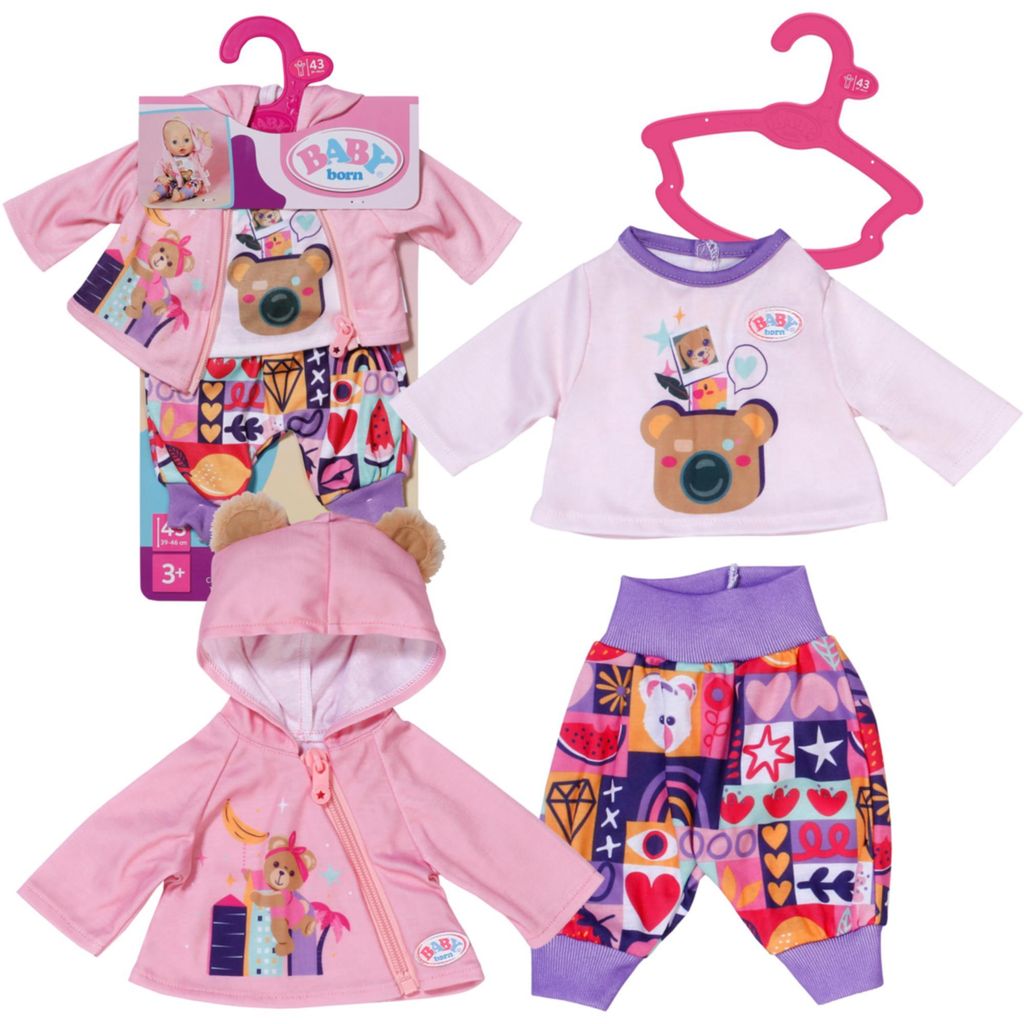BABY born Newborn Outfit 43cm, Zestaw ubrań dla lalek, 3 Zdjęcie produktu 