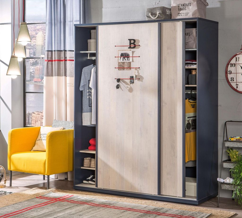 Cilek TRIO Schwebetürenschrank