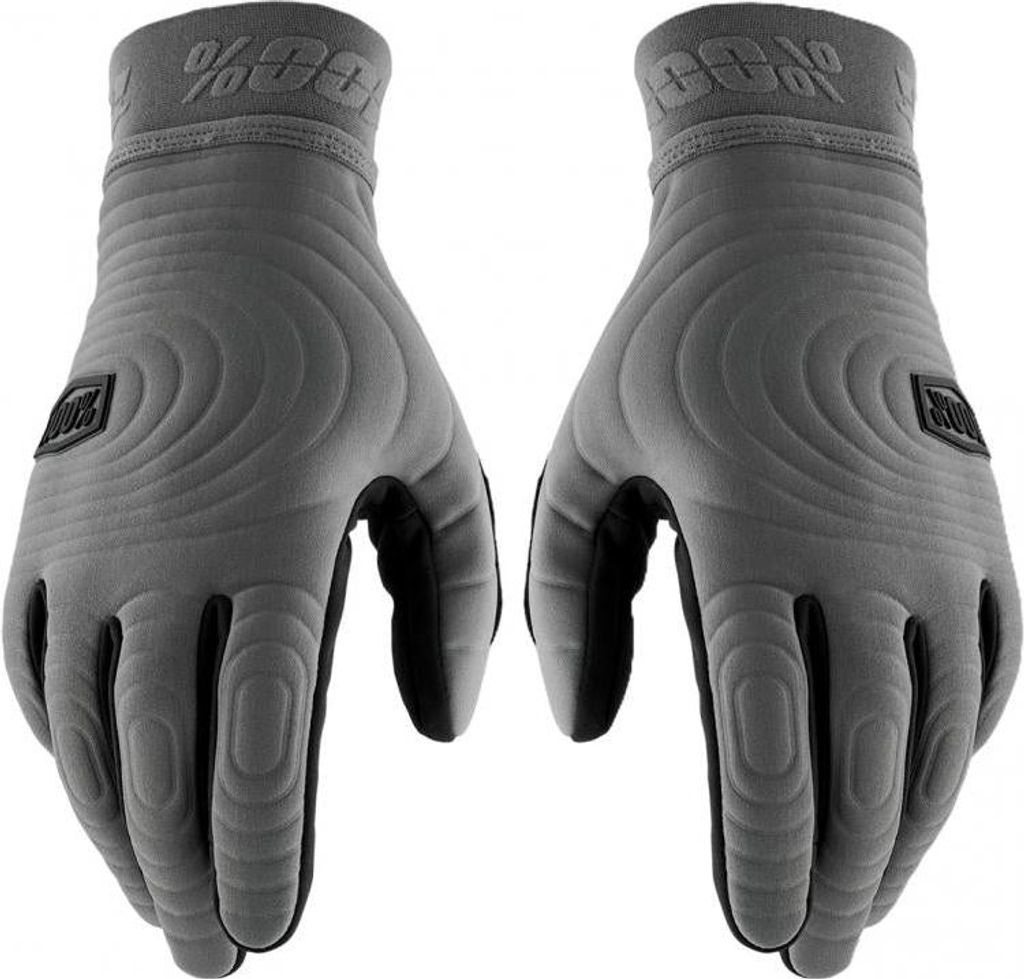 100% SPEEDLAB Langfinger-Fahrradhandschuhe - BRISKER XTREME - Grau L