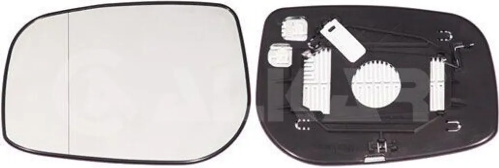 Alkar 6471266 Verre de Rétroviseur Gauche pour Avensis T25 OE 8790905370