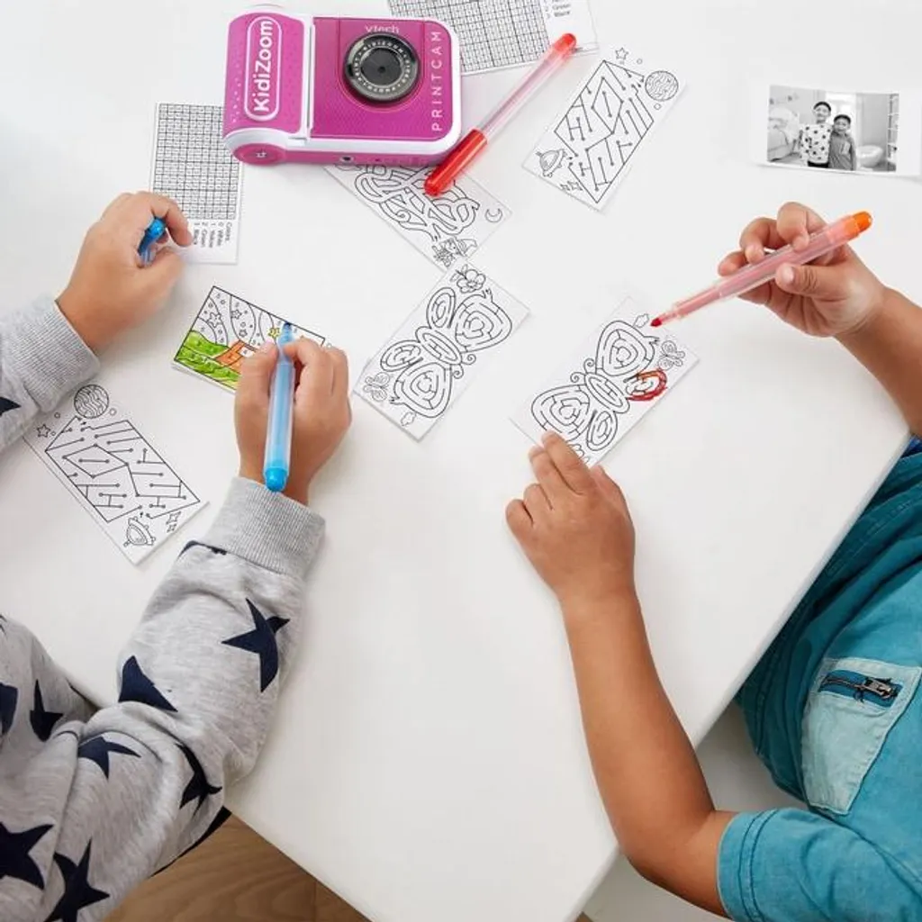 Kidizoom Print Cam Rose : Selfie, Vidéo et Impression Directe VTech - 7