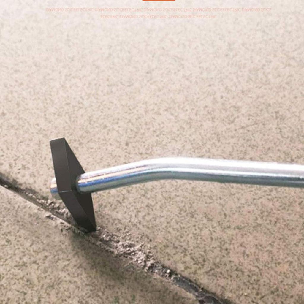 Tegels Breeuwen Fugenkratzer Hilfsmittel Zum Entfernen Von Fugen Ergonomische Fugenfräse +8 Klingen Fliesen Fugenreinigungs-Schaber Für Wand & Bo...