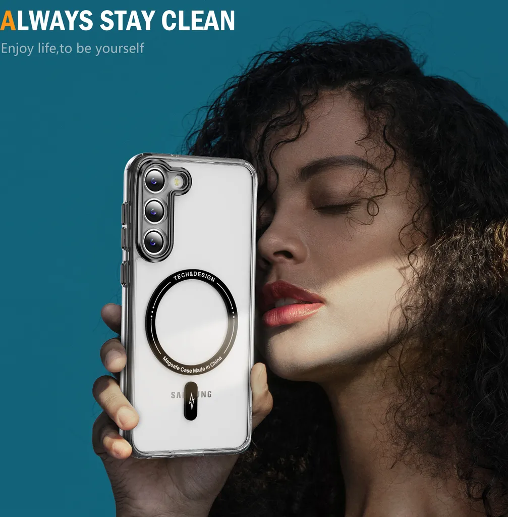Cover Samsung S23 MagSafe: Trasparente, Nera e Praticamente Indistruttibile - 8