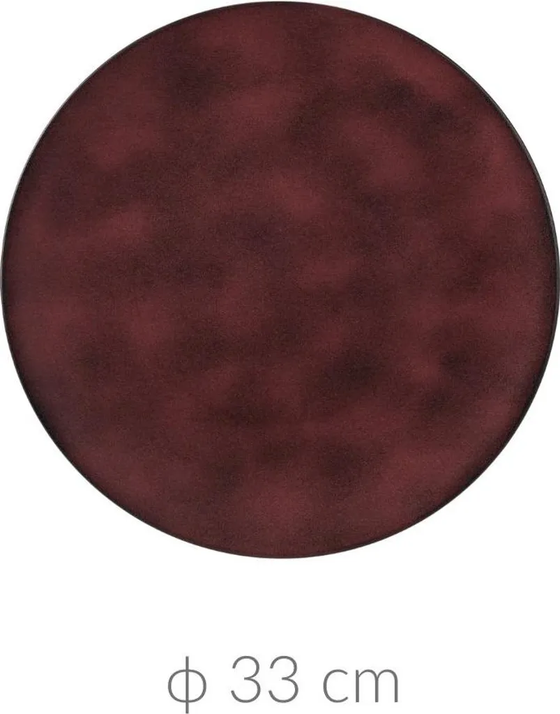Tapis de table 33 cm : fini les rayures avec ce set de table lavable