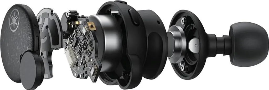Écouteurs Bluetooth Stéréo Yamaha TW-E7B avec Réduction de Bruit Active
