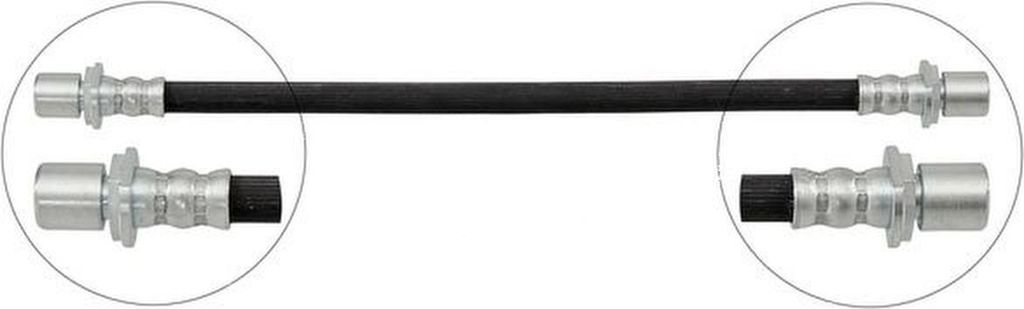 Bremsschlauch 307 mm INN M10x1.0 INN M10x1.0 A.B.S. für u.a. TOYOTA HIACE