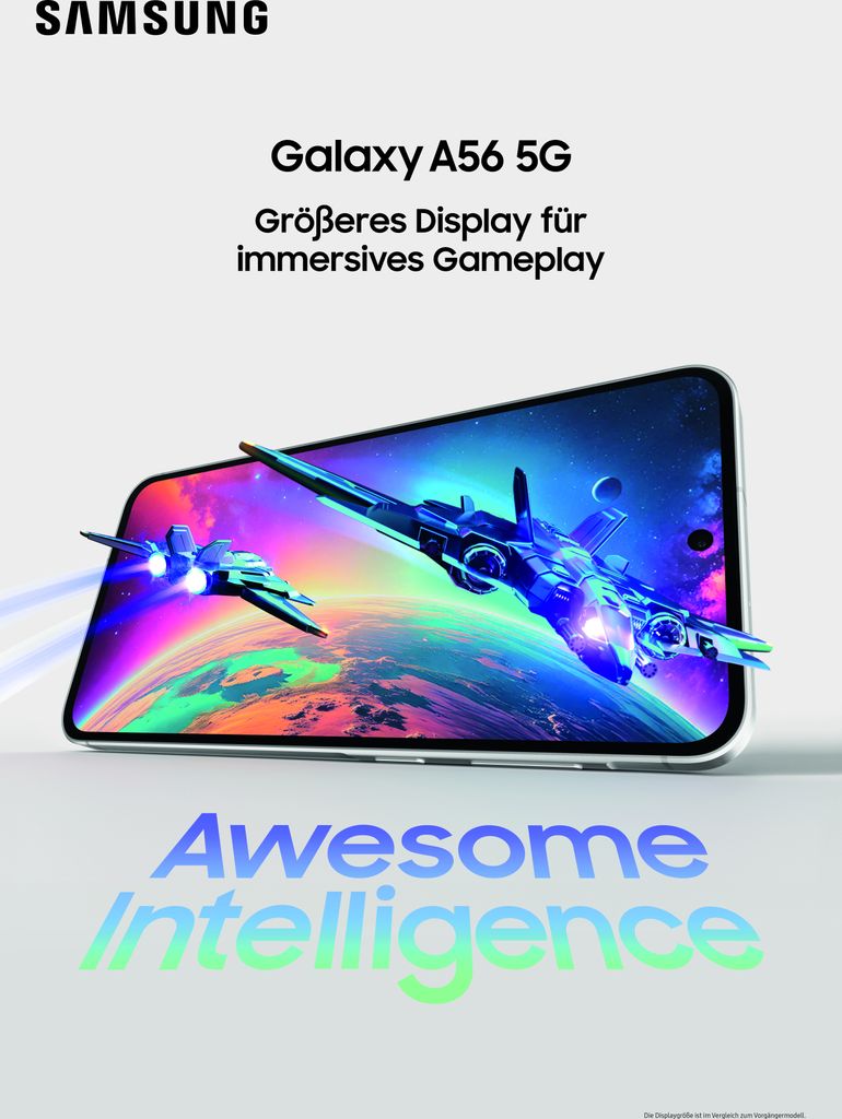 Samsung Galaxy A56 5G 256GB Awesome Graphite Produktbild 34