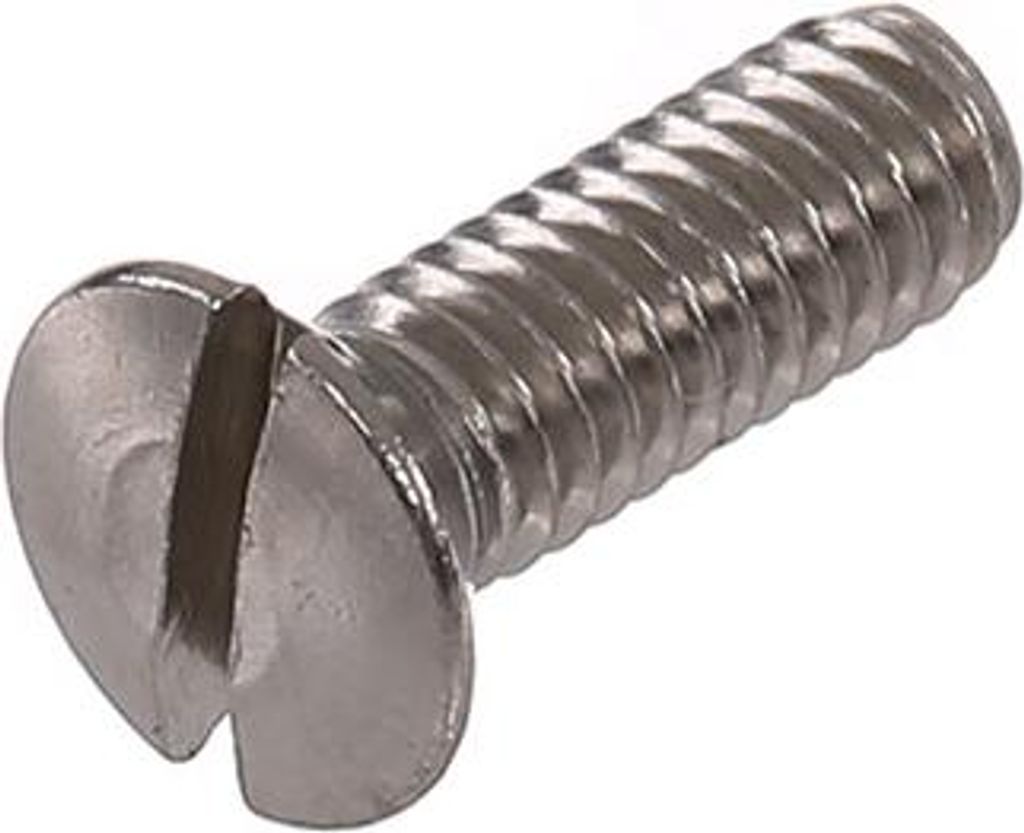 Linsensenkschraube Schlitz, in Edelstahl M3x5 - DIN964 Produktbild 