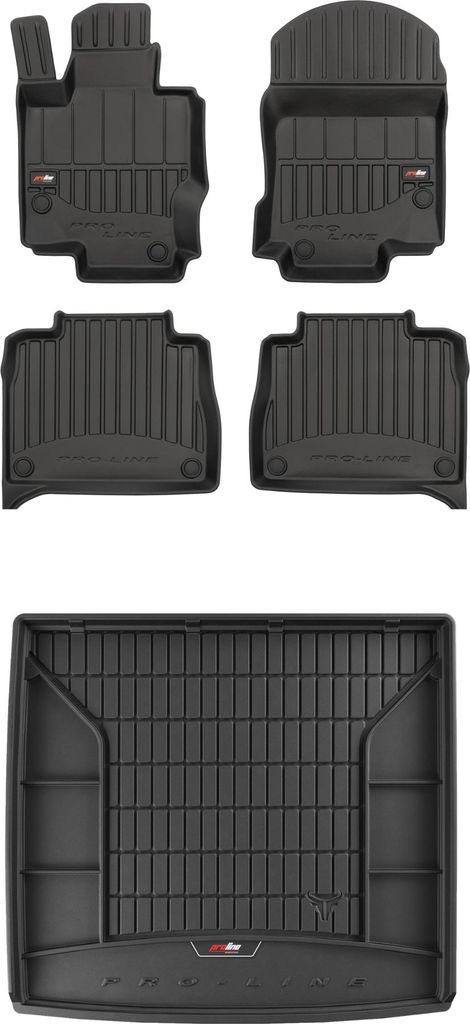 FROGUM 3D Gummimatten und Kofferraummatte für Mercedes GLE W167 ab 2019
