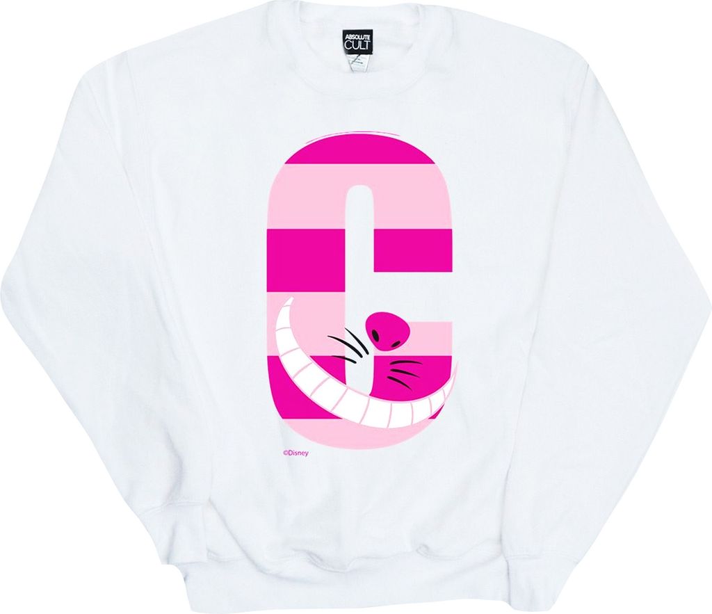 Disney - "Alphabet A Is For Ariel Alice" Sweatshirt für Herren BI7648 (M) (Weiß)