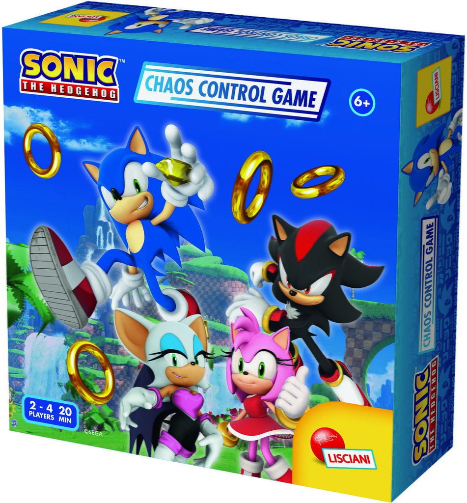 Sonic Chaos Control Game - gra planszowa Lisciani Zdjęcie produktu 